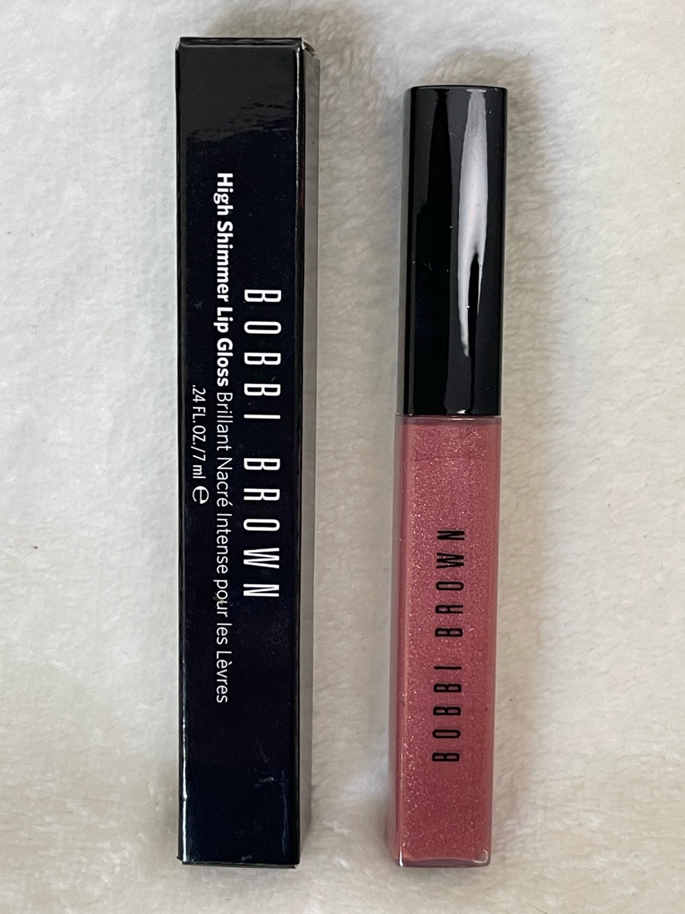 Bobbi Brown High Shimmer Lip Gloss Naked Plum 7